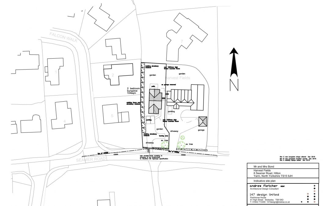 Harvest Fields, Hilton, Indicative Site Plan 1668.2C